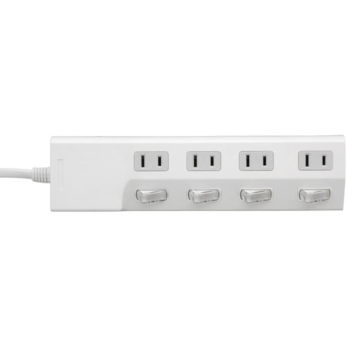 BUFFALO 2ピン式電源タップ 8個口タイプ