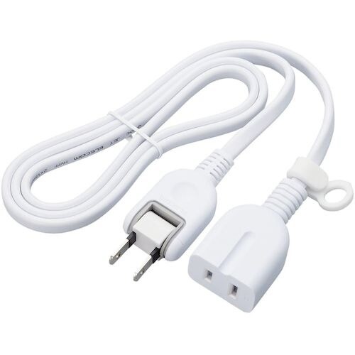 ELECOM 延長タップ スタンダード ホコリ防止