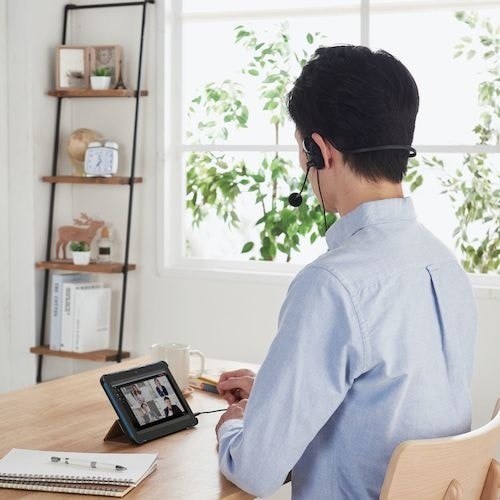 ELECOM 有線ヘッドセット 両耳ネックバンド