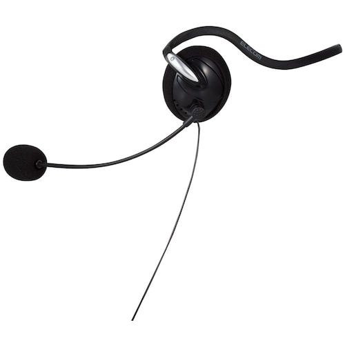 ELECOM 有線ヘッドセット 両耳ネックバンド