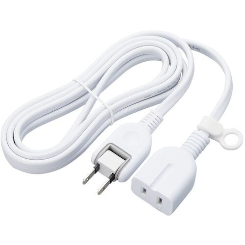 ELECOM 延長タップ スタンダード ホコリ防止