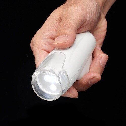 YAZAWA 充電式LEDセンサーナイトライトホワ