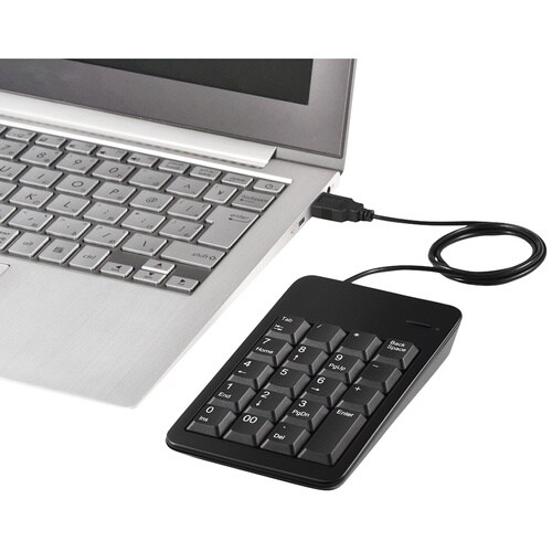 BUFFALO 有線テンキーボード Tabキー付き