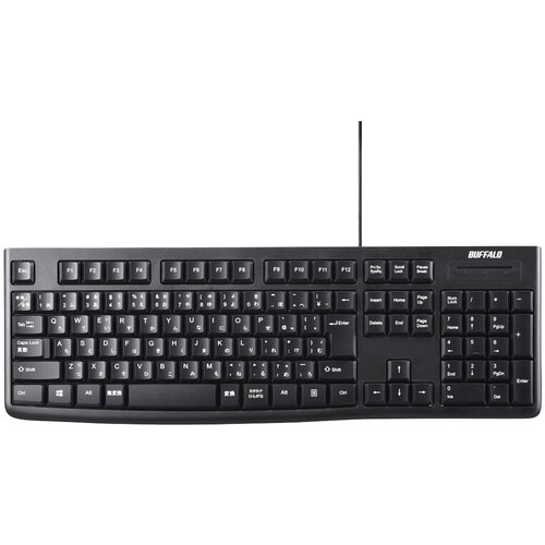 BUFFALO USB接続 有線スタンダードキーボ