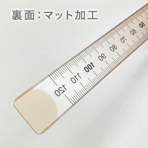 共栄プラスチック ニュアンスカラー定規 16cm