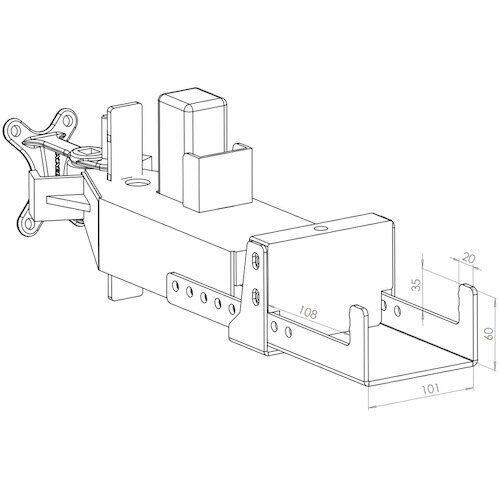 Movexx コンパクト充電式牽引車 T−1000