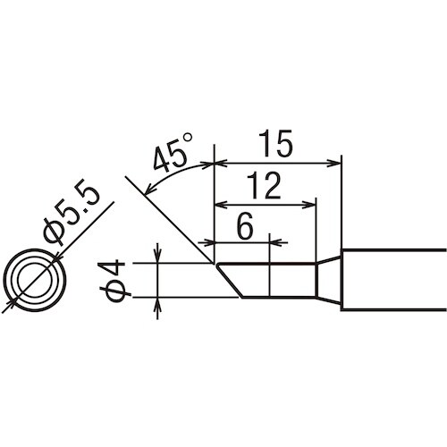 グット 替こて先4C型全周PX2/SVS用