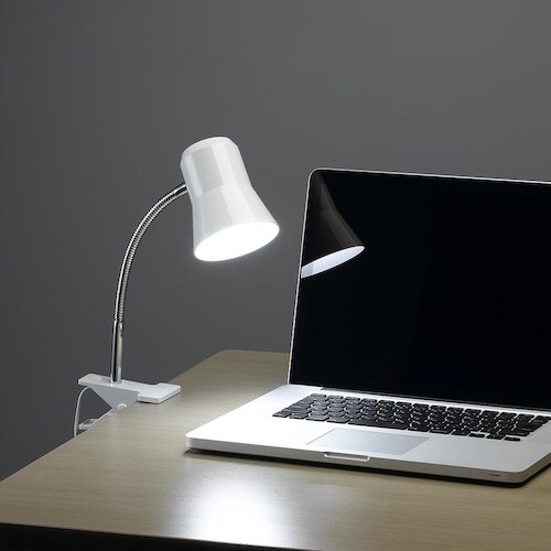 YAZAWA 9W昼光色LEDフレキシブルクリップ