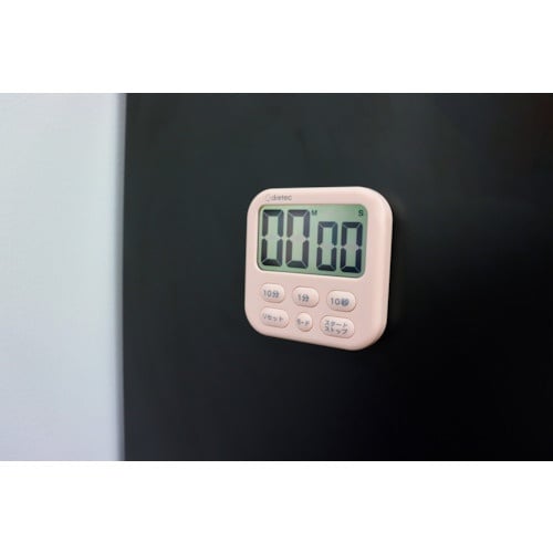 dretec 大画面タイマー「シャボン6」 ピンク