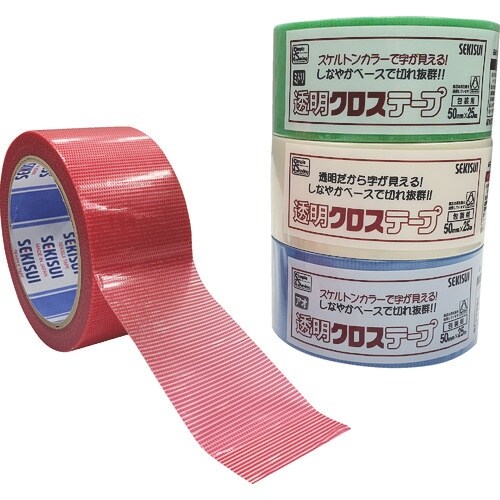 積水 透明クロステープ 緑