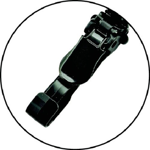 OP ループクリップ 脱着式 10本 黒