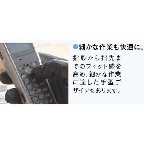 SHOWA ニトリルゴム背抜き手袋 No371組立