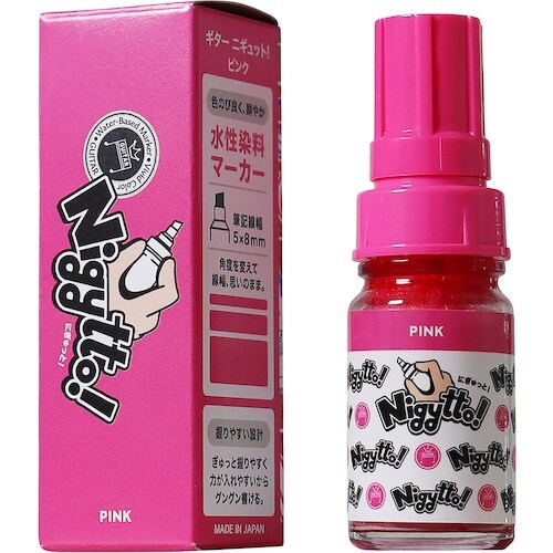 マジックインキ ギター ニギュット ピンク