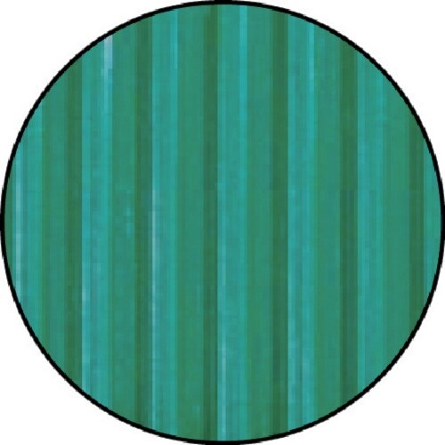 ワニ印 塩ビ養生マット B山(ライン) 緑 1.5