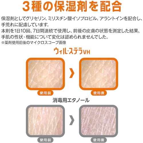 サラヤ 速乾性手指消毒剤 ウィル・ステラVH 50