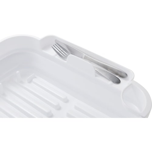 伊勢藤 おりたたみ水切りバスケット ホワイト