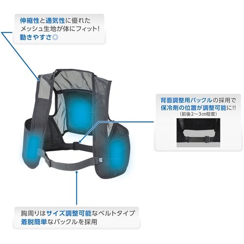 緑十字 ピタッとベスト(服地のみ) フリーサイズ