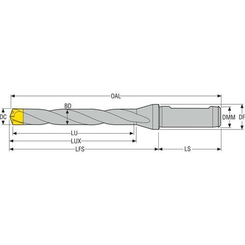 セコ ドリル加工 Crownloc(クラウンロック
