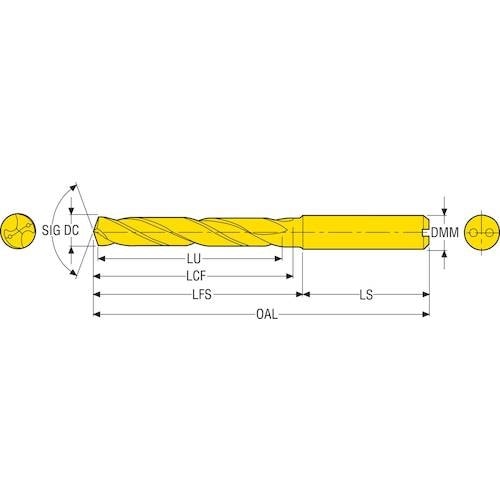 セコ ドリル 超硬ソリッドドリル
