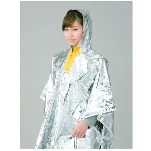 axis 非常用アルミ防寒具 あったかポンチョ