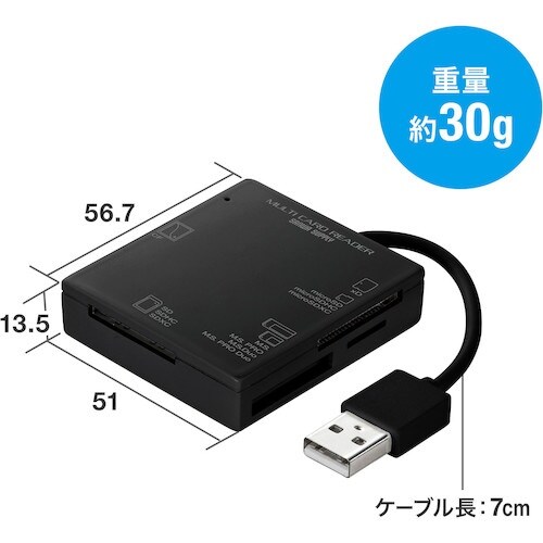 SANWA USB2.0 カードリーダー