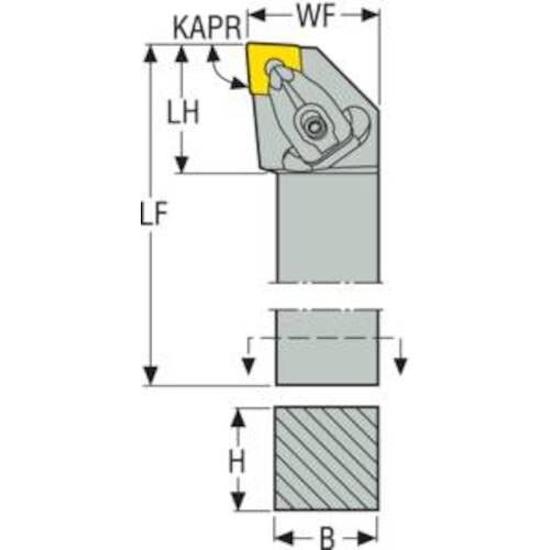 セコ 旋削 ISO標準ホルダー