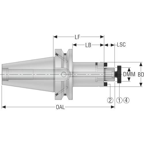 セコ ツーリング テーパーフェース