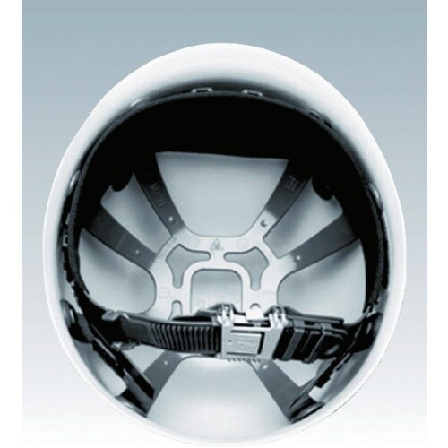 ミドリ安全 PE製ヘルメット(MPタイプ) ホワイ