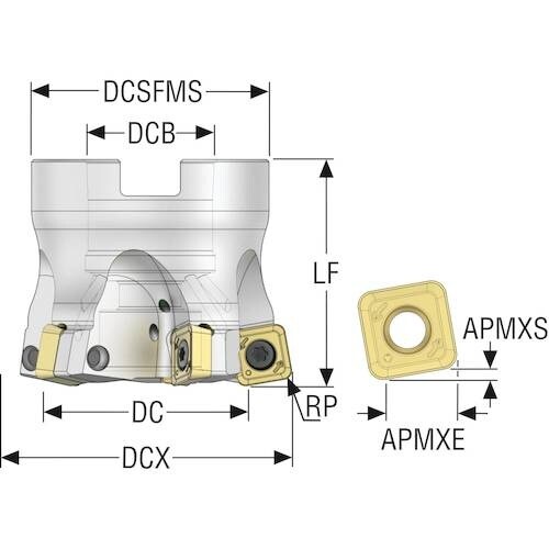 セコ フライス 金型用 カッター