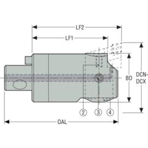 セコ ボーリング 仕上げ用ボーリングヘッドラジアル