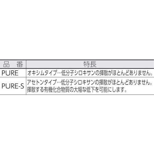 信越 クリーンルーム用シーリング材 ピュアシーラン