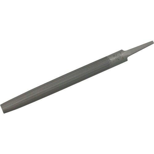 ツボサン 鉄工ヤスリ 150mm 半丸 中目