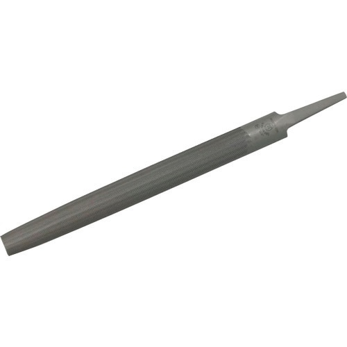 ツボサン 鉄工ヤスリ 250mm 半丸 細目