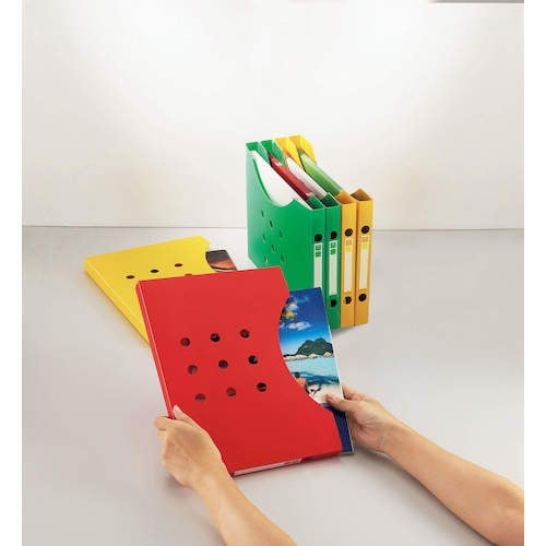 ライオン ボックスファイルBF−12n レッド