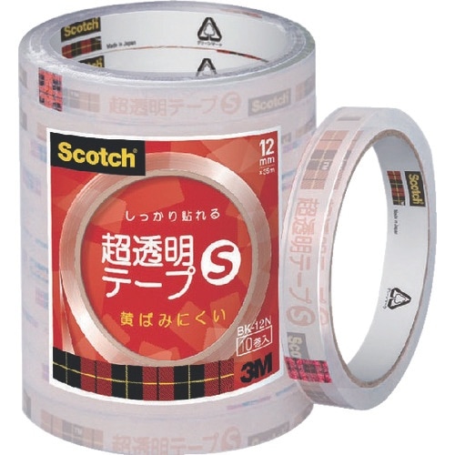 3M スコッチ 超透明テープS 12mmX35m