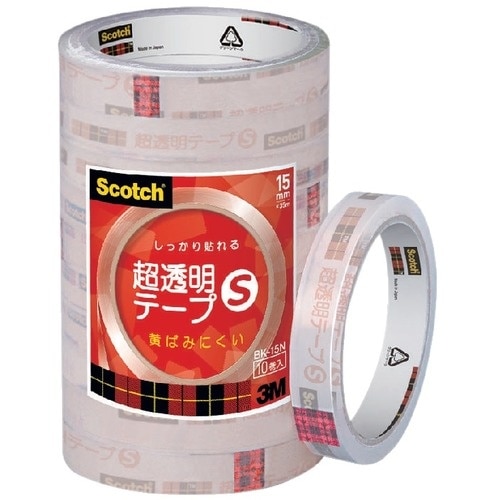 3M スコッチ 超透明テープS 15mmX35m