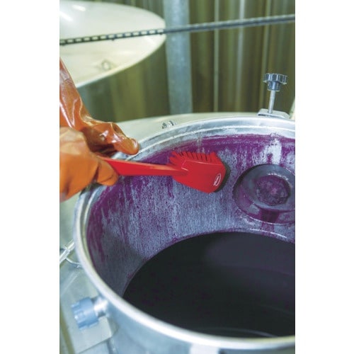 Vikan ロングハンドルブラシ 4186 パープ