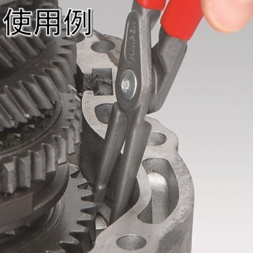 KNIPEX 8本組 精密スナップリングプライヤー