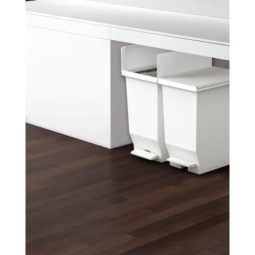 ASVEL エバン 両開きペダルペール40L ホワ