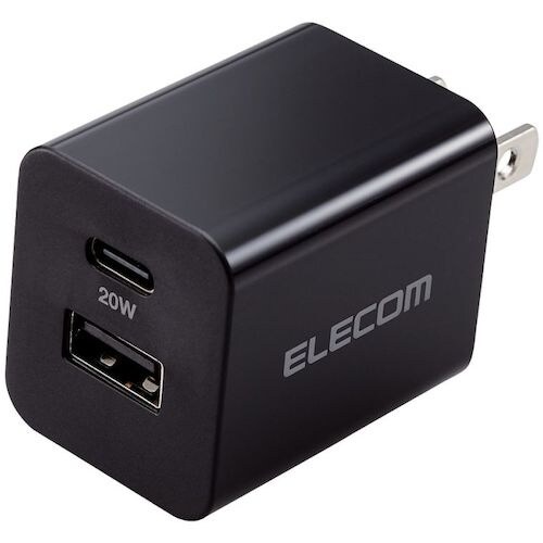 ELECOM AC充電器 USB PD準拠 20W