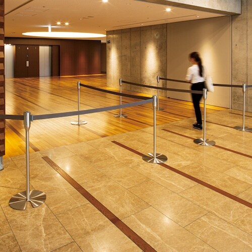 テラモト ベルトパーテーションスリム5.5 ベルト