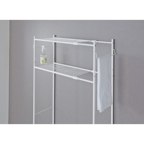 平安伸銅工業 洗濯機ラック タオル掛け付き マット