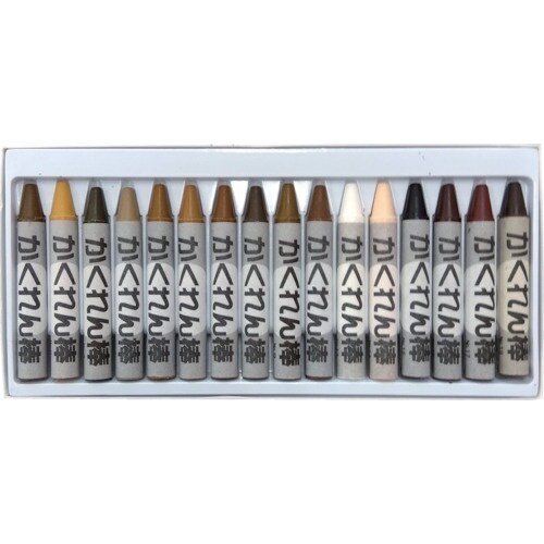 建築の友 かくれん棒16色セット