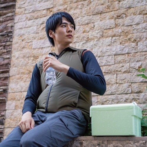 岡潮 総メッシュクールベストセット:メッシュベスト