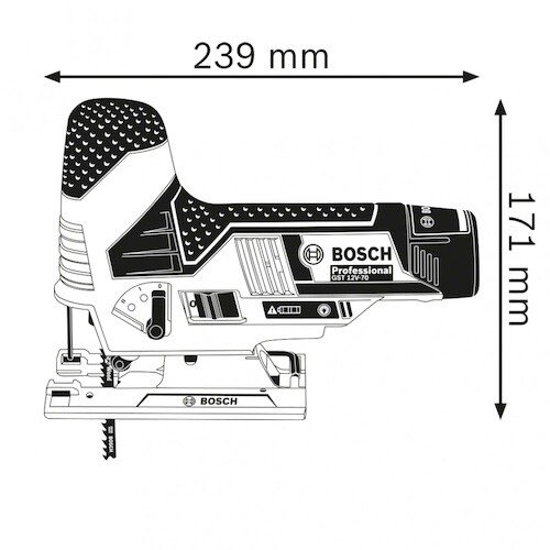 ボッシュ 10.8Vコードレスジグソー+バッテリー