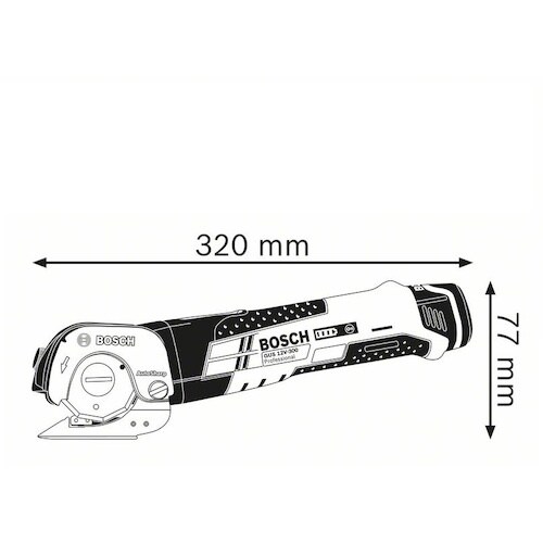 ボッシュ 10.8Vコードレスマルチカッター+バッ