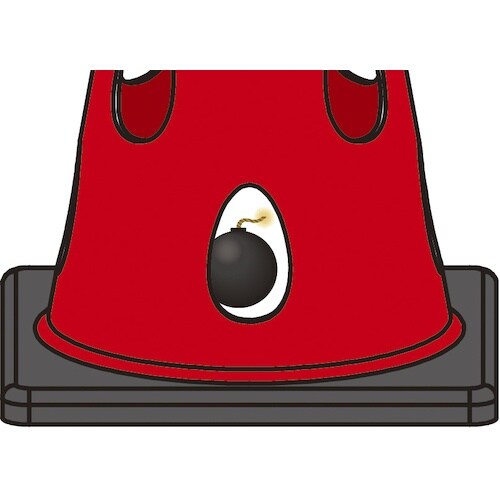 CAR−BOY 点滅灯設置可能タイプ 穴あきコーン