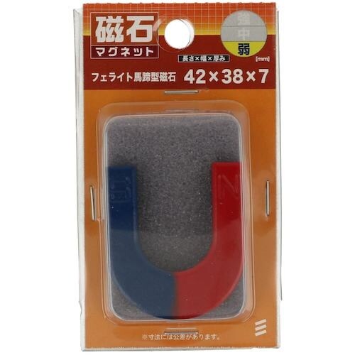 YAHATA フェライト馬蹄型 42×38×7