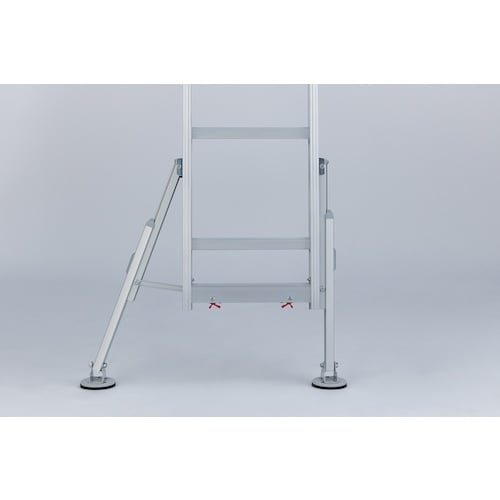 ハセガワ ラクノリ2連はしごスタビライザー付き8.