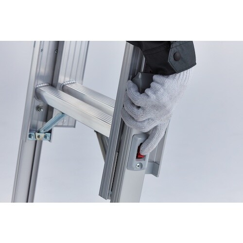 ハセガワ ラクノリ2連はしご脚部伸縮タイプ7.42